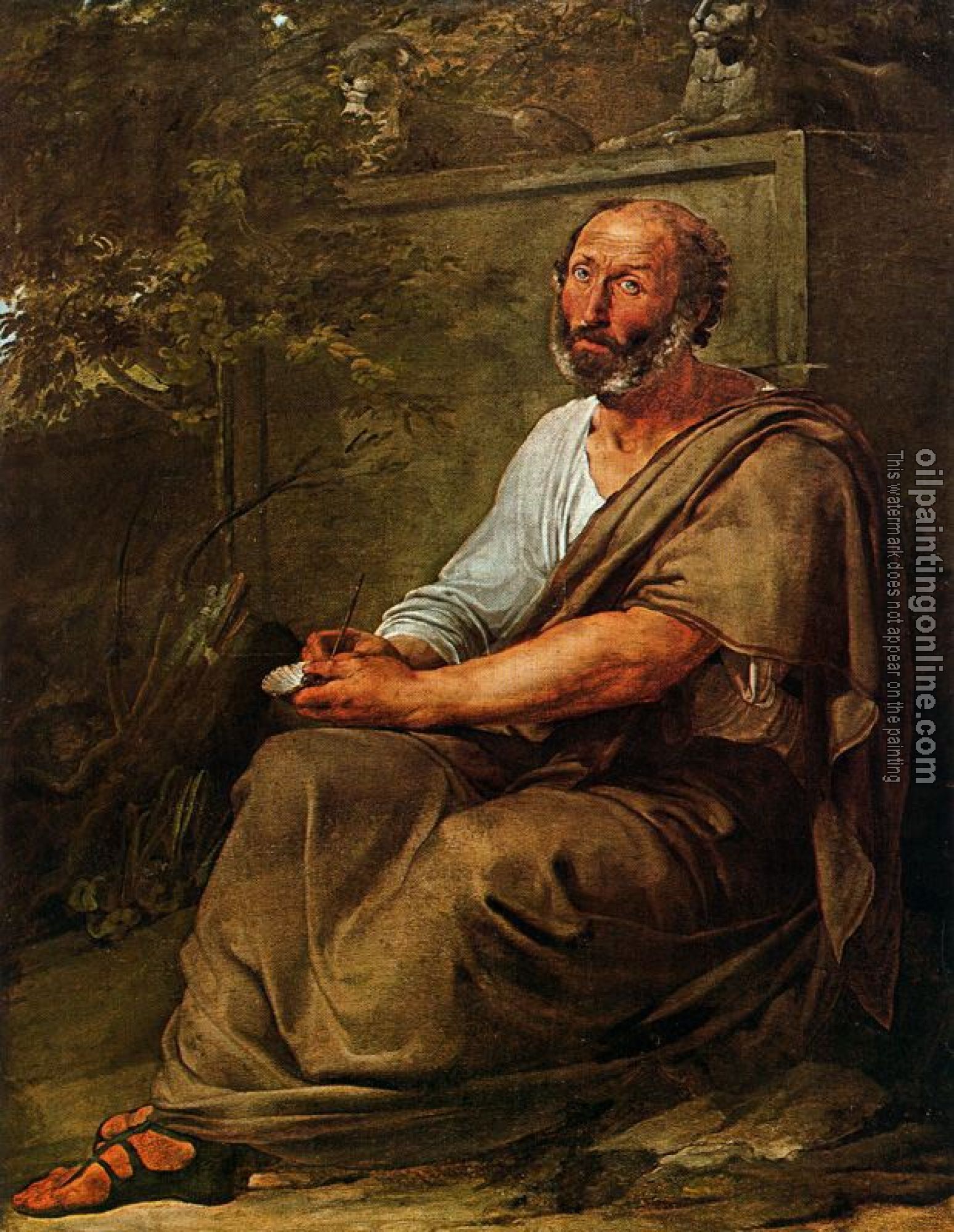 Francesco Hayez - Aristotle
